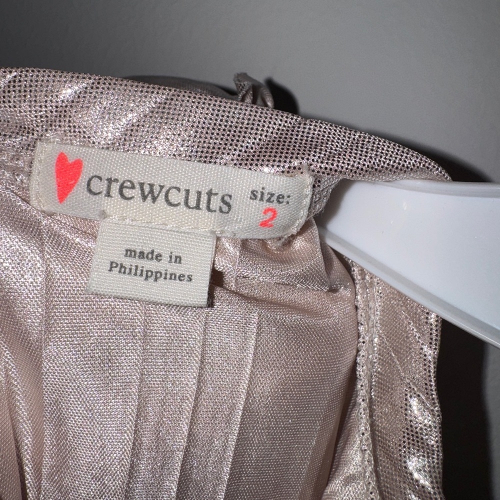 Crewcuts Shiny Pink Dress - Picture 3 of 3